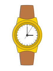 illustration of a wristwatch