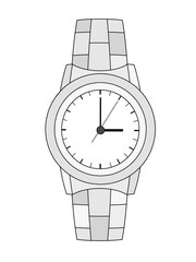 illustration of a wristwatch