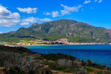 Coast of Tipasa, a colonia in Roman province Mauretania Caesariensis, nowadays Algeria. UNESCO World Heritage Site