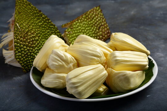 Raw green jack fruit pods- for cooking as vegetable