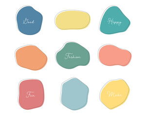 手書きの見出しやタイトルの装飾/素材/フレーム