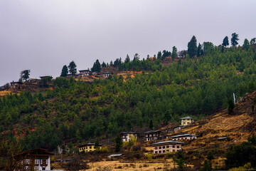 Architecture of Paro Valley, Bhutan