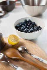 Blueberry muffin making set