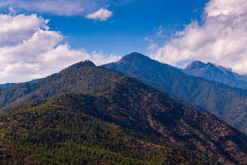 Nature of Paro Valley, Bhutan