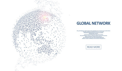 Technology image of globe © majcot