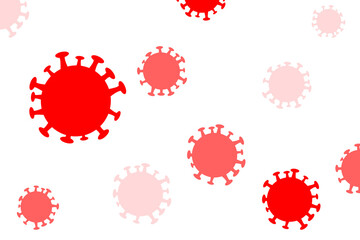 Coronavirus disease COVID-19 infection medical illustration