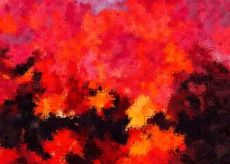 Abstract Colorful Geometrical Artwork,Abstract Graphical Art Background Texture,Modern Conceptual Art,Synthwave Aesthetic Poster Print,3D Rendering