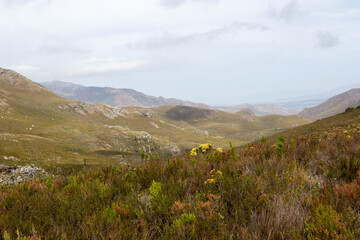 Landscape close to Franschhoek, Western Cape, South Africa