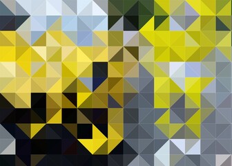 Abstract Colorful Geometrical Artwork,Abstract Graphical Art Background Texture,Modern Conceptual Art,Synthwave Aesthetic Poster Print,3D Rendering