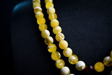 Amber bead