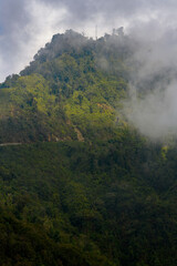 Fototapeta na wymiar Nature and mountains of Bhutan