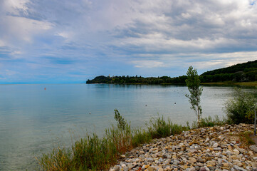 Nature of the Lake Constance (Bodensee) on the Rhine at the  foot of the Alps