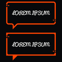 Set of 2 Speech Bubbles in Orange
Design Template of Speech Bubble Frames in orange. Perfect for card, promo, social media feed, content, page, greeting , sign, symbol, label, sticker, etc
