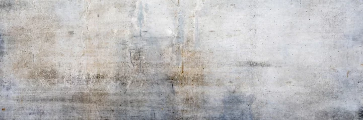 Foto op Plexiglas Textuur van een oude vuile betonnen muur als achtergrond © Günter Albers
