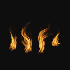 Fototapeta premium Abstract Fire Flame 