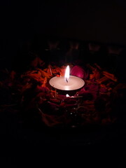 Diwali candle