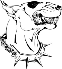 33 dogs set. Hand drawn vector isolated on a transparent background