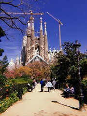 sagrada familia in barcelona