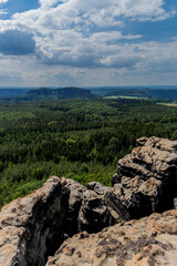 Erkundungstour durch die sächsische Schweiz an verschiedenen Orten - Sachsen/Deutschland