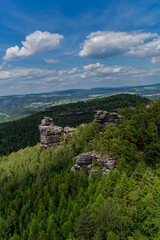 Erkundungstour durch die sächsische Schweiz an verschiedenen Orten - Sachsen/Deutschland