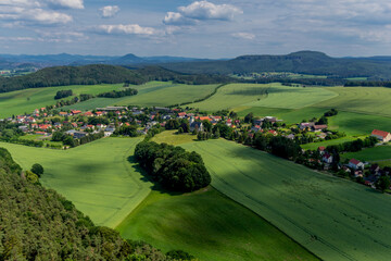 Erkundungstour durch die sächsische Schweiz an verschiedenen Orten - Sachsen/Deutschland