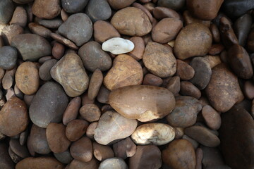 stones on the beach
