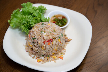 fried rice and chilli