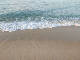 바닷가 해변 석양