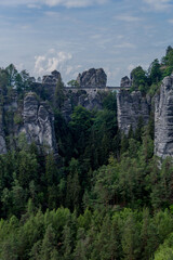 Erkundungstour durch die sächsische Schweiz an verschiedenen Orten - Sachsen/Deutschland