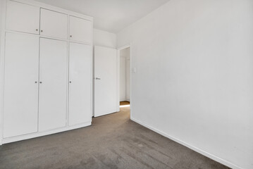 Empty and unfurnished brand new apartment