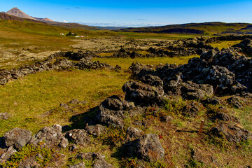 Fototapeta na wymiar Beautiful landscape of Iceland