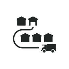 Delivery address icon