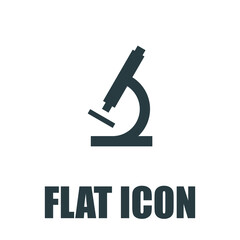 Microscope Icon Flat