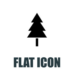 Obraz premium Tree Icon Flat