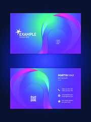 Modern business card