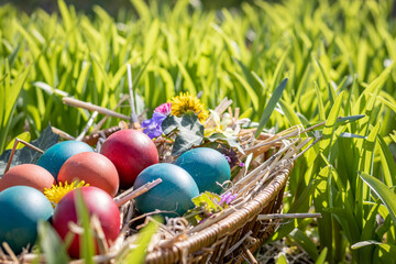 Easter egg basket