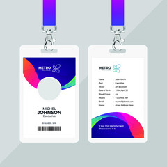 Office ID Card Template