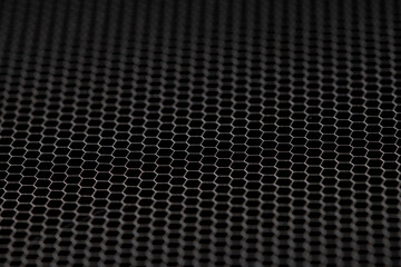 Speaker grill texture background. Macro shot