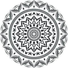 Luxury abstract mandala background Design