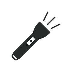 flashlight icon vector design illustration