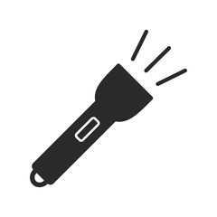 flashlight icon vector design illustration