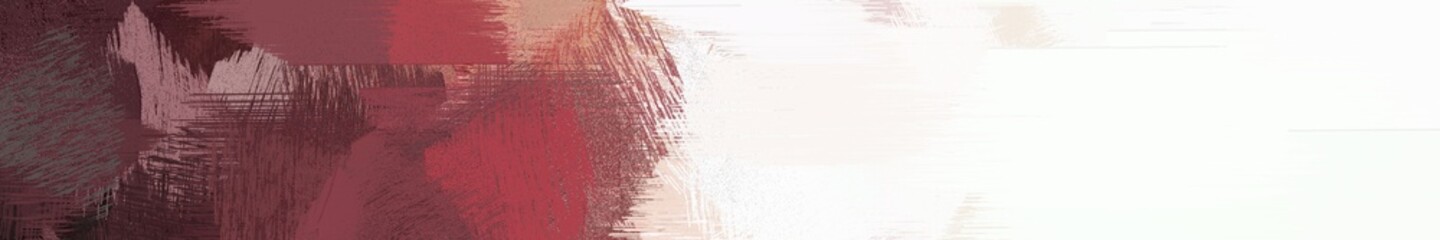 wide landscape graphic with abstract brush strokes background with white smoke, old mauve and rosy brown. can be used for wallpaper, cards, poster or banner