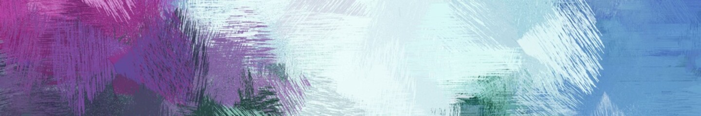 wide landscape graphic with abstract brush strokes background with light gray, antique fuchsia and lavender. can be used for background, canvas or poster
