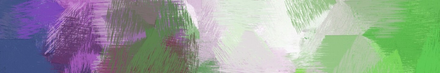 wide landscape graphic with abstract brush strokes background with silver, dark slate blue and pastel gray