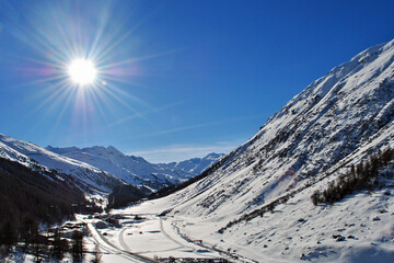 Hochgurgl Obergurgl Otztal ski resort in the Western Tyrol Austrian Alps Austria
