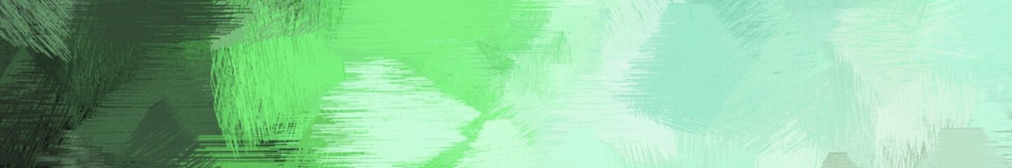 wide landscape graphic with art brush strokes background with tea green, powder blue and dark slate gray