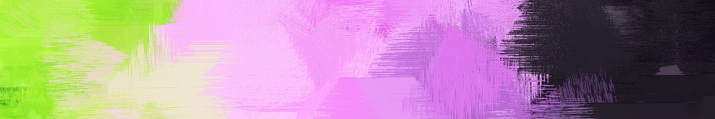 wide landscape graphic with art brush strokes background with very dark blue, plum and green yellow. can be used for background, canvas or poster