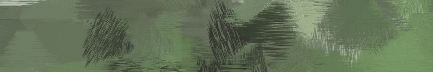 wide landscape graphic with artistic brush strokes background with dim gray, dark sea green and very dark blue
