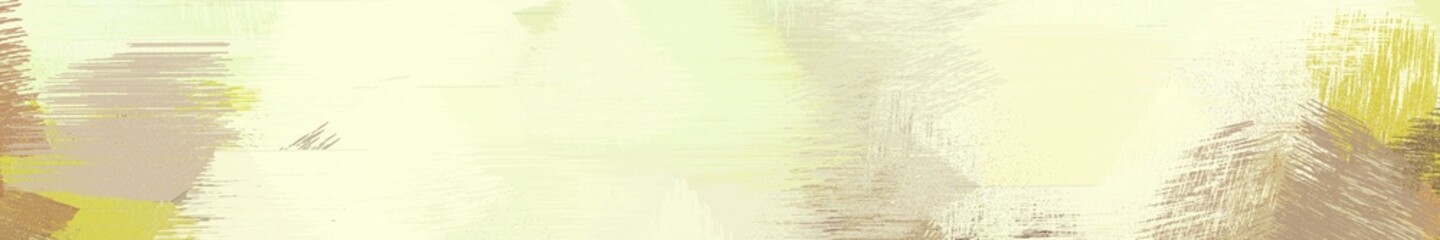 wide landscape graphic with creative brush strokes background with light golden rod yellow, dark khaki and rosy brown. can be used for background, canvas or poster