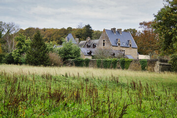 old house in the countryside